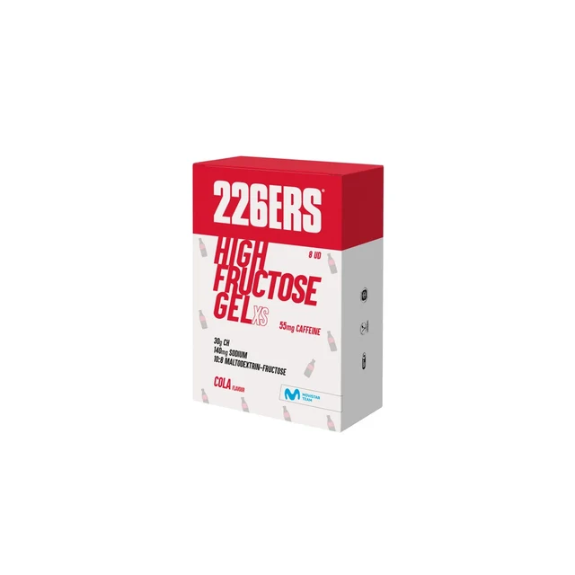 226ERS High Fructose Gel 44g 8-PACK Caffeine Cola 55mg 