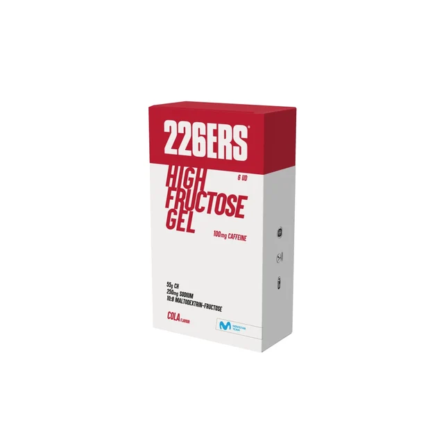 226ERS High Fructose Gel 80g 6-PACK Caffeine Cola 100mg 