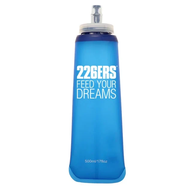 226ERS Soft Flask Wide 500ml Blue, Drikkeflaske 