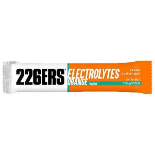 226ERS Gummy Bar Energibar 30g Electrolyte Orange 