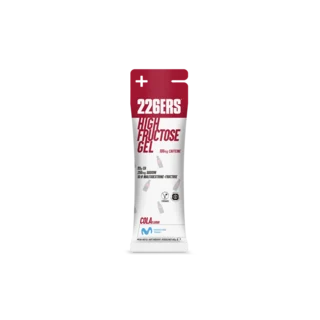 226ERS High Fructose Energigel 80g 55g karbohydrater pr gel