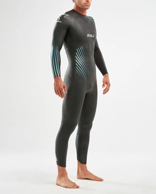 2XU P:1 Propel Våtdrakt Sort/Blå, Str. S 