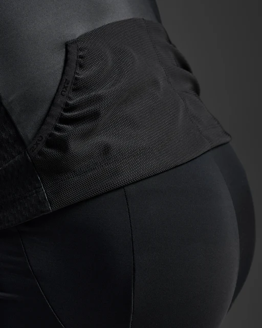 2XU Aero Hex Tri Sleeved Tröja Black/White, Str. XL 
