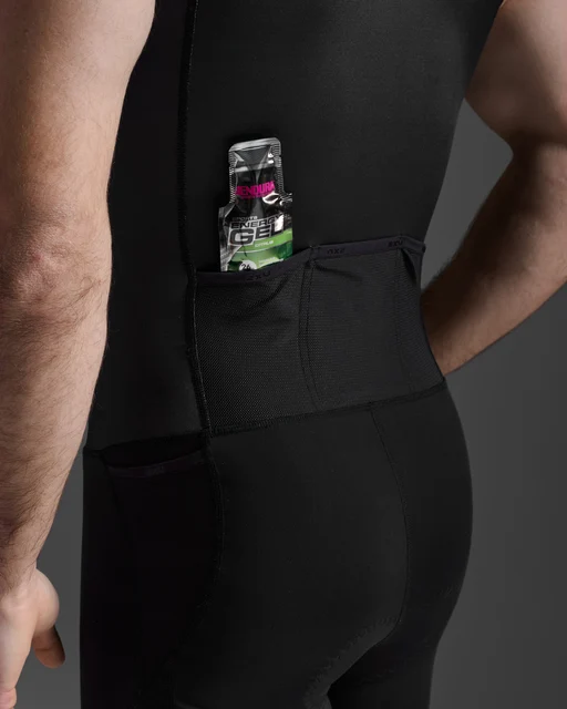 2XU Core Trisuit Black/White, Str. M 