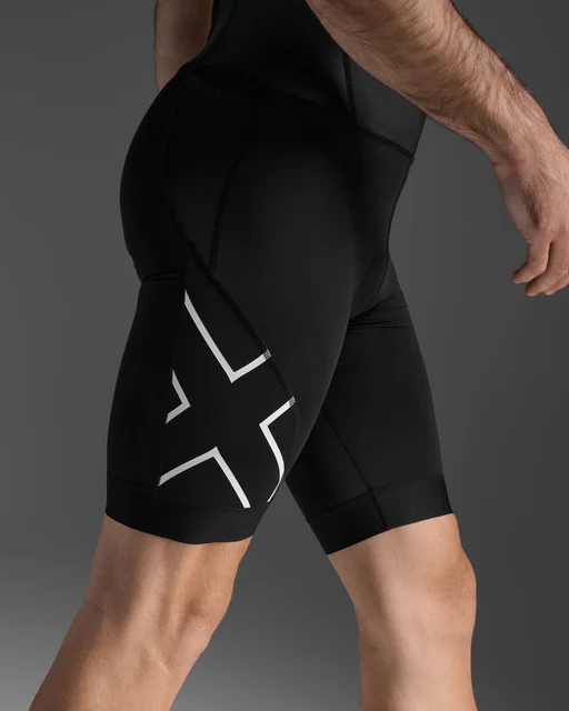 2XU Core Trisuit Black/White, Str. M 