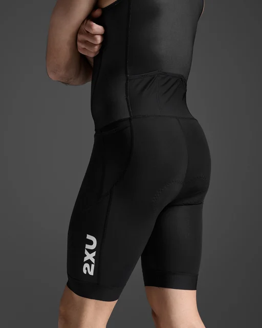 2XU Core Trisuit Black/White, Str. M 