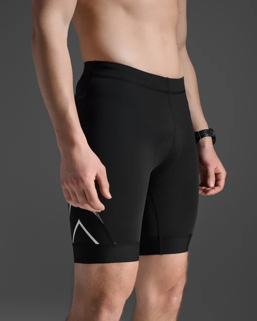 2XU Core Tri 8" Shorts Black/White, Str. M 
