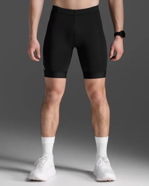 2XU Core Tri 8" Shorts Black/White, Str. M 