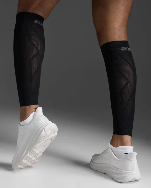2XU X Compression Calf Sleeves Black/Black, Str. S 