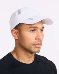 2XU Run Cap White/White