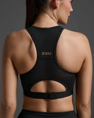 2XU Aero Tri Crop BH Black/White, Str. S