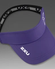 2XU Run Visor Future Dusk/White