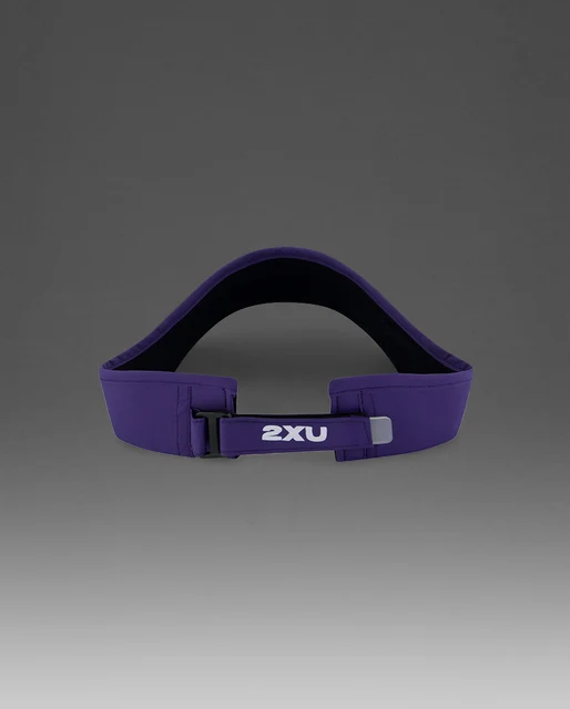 2XU Run Visor Future Dusk/White 