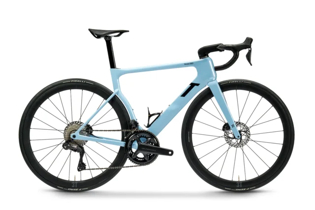 3T Strada WPNT Ultegra Di2 Racersykkel Azzurro, Str. M 