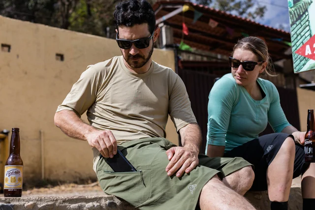 7Mesh Glidepath Sykkelshorts Sandstorm, Str. S 