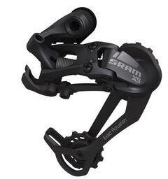 Sram X5 Long Cage Bakgir Sort, 9-Delt, Long cage, 290 gram