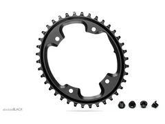 Absolute Black Cyclocross Oval Drev Svart, 42T