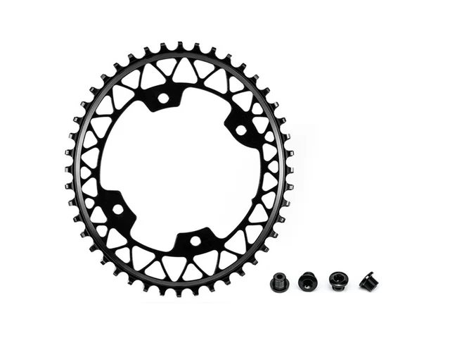 Absolute Black 1X oval CX Drev Svart, 46T, Oval, 6 x 110 BCD 