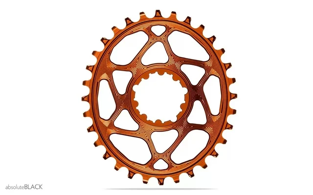 Absolute Black SRAM Boost Krankdrev Oransje, 34T 
