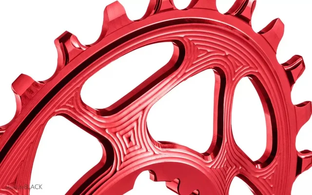 Absolute Black SRAM Boost Krankdrev Rød, 36T 