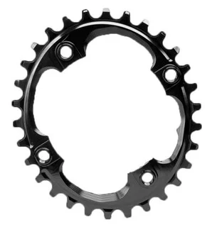 Absolute Black Sram Krankdrev Sort, BCD 4X94mm, Oval