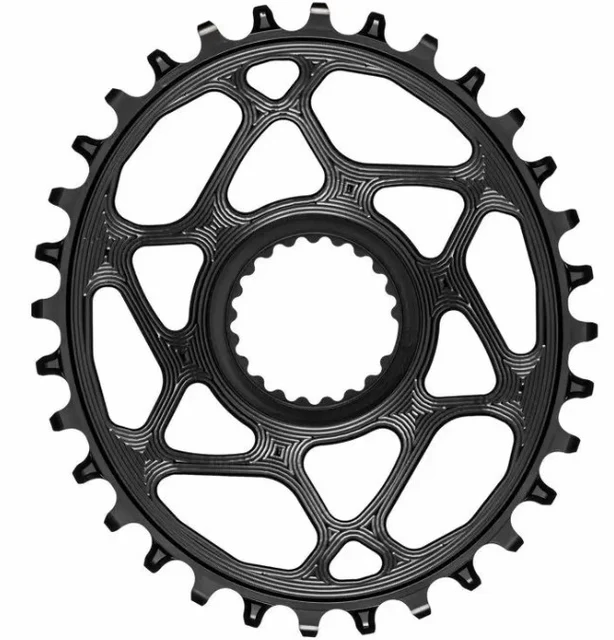 Absolute Black DM Oval Krankdrev Black, 30T 