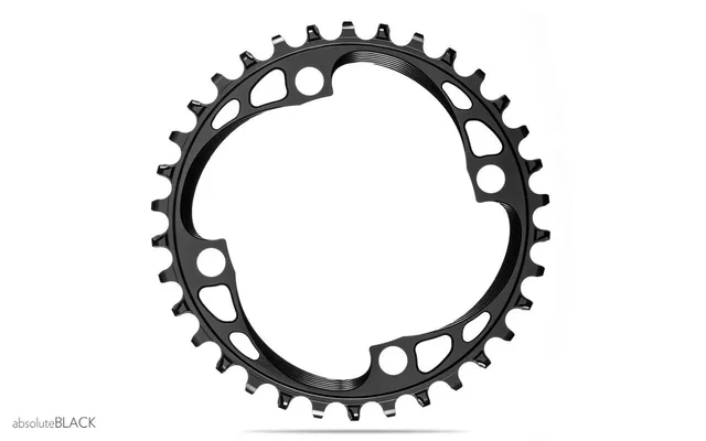 Absolute Black Shimano 1X Krankdrev Sort, BCD 104mm, 36T 