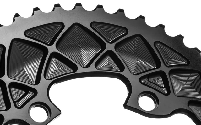 Absolute Black Road Oval Drev Svart, 39T (Pares med 53T) 