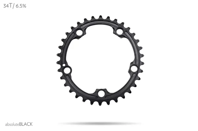 Absolute Black SRAM Road Krankdrev Sort, 50T 