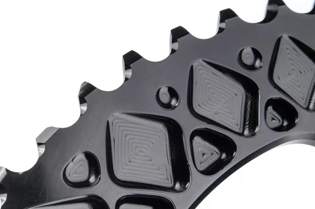 Absolute Black SRAM Road Krankdrev Sort, 50T 