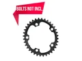 Absolute Black Road Ovalt Drev Svart, 36T, 5x110 BCD, 2x10/11s