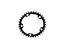 Absolute Black Road Ovalt drev Sort, 34T, Sram 110 BCD