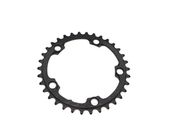Absolute Black Road Rund Drev Sort, 36T, 5 x &#216;110 mm, 2x10/11s