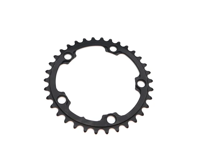 Absolute Black Road Rund Drev Sort, 36T, 5 x Ø110 mm, 2x10/11s 