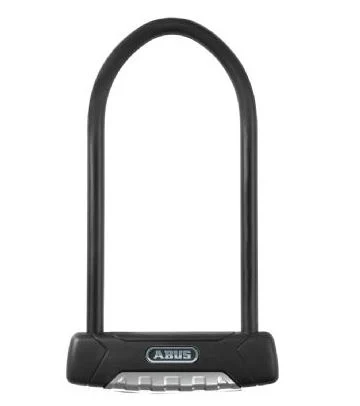 Abus Granit Plus 470 Sykkellås Sort, Nøkkel, 230mm, 12/15, 1240g 