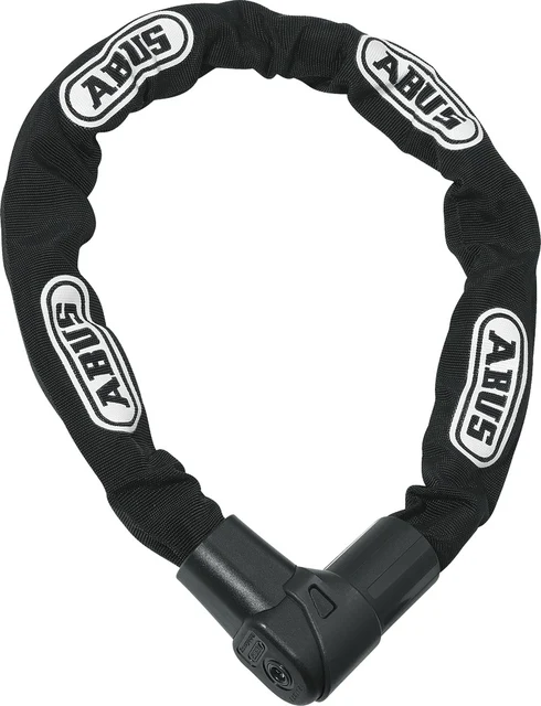 Abus CityChain 1010/140 Kjettinglås Sort, Nøkkel, 12/15, Plus sylinder 