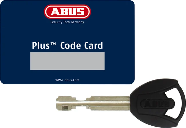 Abus CityChain 1010/140 Kjettinglås Sort, Nøkkel, 12/15, Plus sylinder 