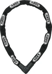 Abus CityChain 1010/140 Kjettingl&#229;s Sort, N&#248;kkel, 12/15, Plus sylinder