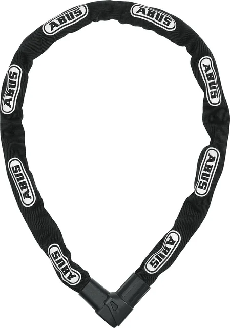 Abus CityChain 1010/140 Kjettinglås Sort, Nøkkel, 12/15, Plus sylinder 