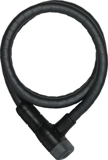 Abus Steel-O-Flex 6615 Microflex Leddl&#229;s Sort, N&#248;kkel, 1200 mm, 5/15, 710 gram