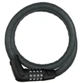 Abus Steel-O-Flex 6615 Cykell&#229;s Svart, kod, 85cm x 15mm, 560g