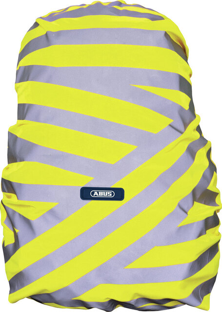 Abus Lumino X-Urban Ryggsekktrekk Gul/Sølv, Refleks, 20-25L 