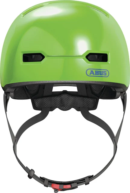 Abus Skurb Kid Barnehjelm Shiny Green, Str. M 