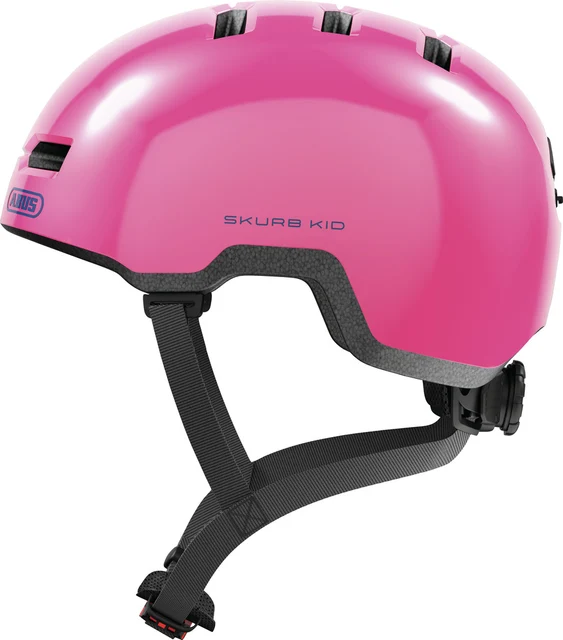 Abus Skurb Kid Barnhjälm Shiny Pink, Str. S 