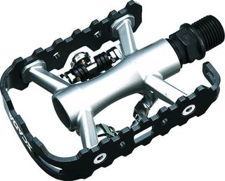 Aerlite M201 SPD Pedaler Svart, Aluminium, 366g pr par
