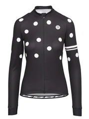 AGU Essential DOT Dame LS Sykkeltr&#248;ye Sort, Str. XS