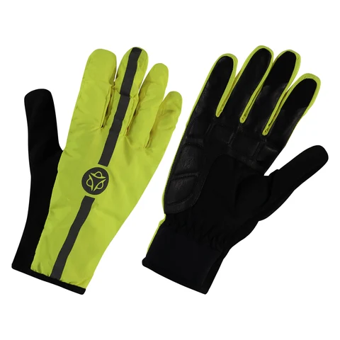 AGU Commuter Tech Hansker B-VARE Hi-Vis Neon Gul, Str. L