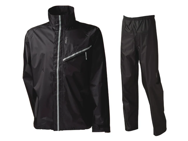 AGU Passat Black Herre Regndress B-Vare Sort, Str. M 