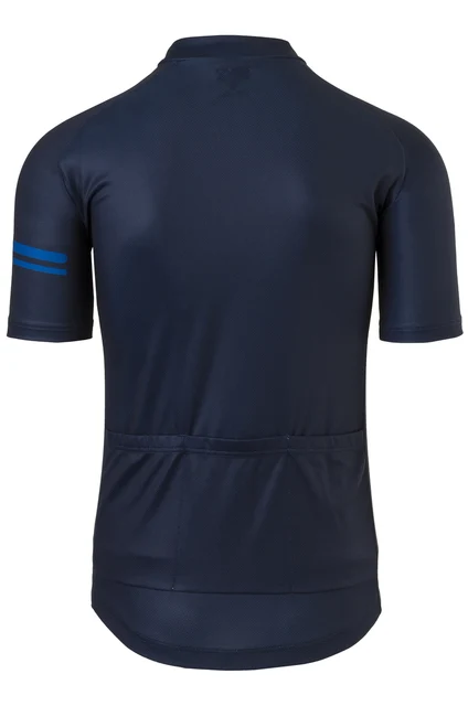 AGU Striped SS Essential Sykkeltrøye Deep Blue, Str. S 