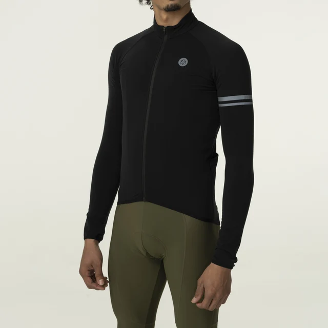 AGU Essential Thermo LS Sykkeltrøye Fluo Yellow, Str. XXL 